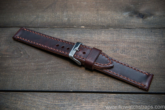 Watch strap, watch band, leather watch strap, leather watch band, finwatchstraps