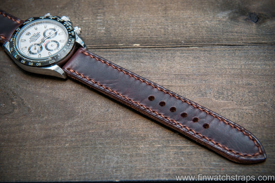 Watch strap, watch band, leather watch strap, leather watch band, finwatchstraps