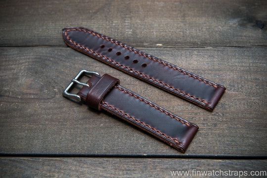 Watch strap, watch band, leather watch strap, leather watch band, finwatchstraps