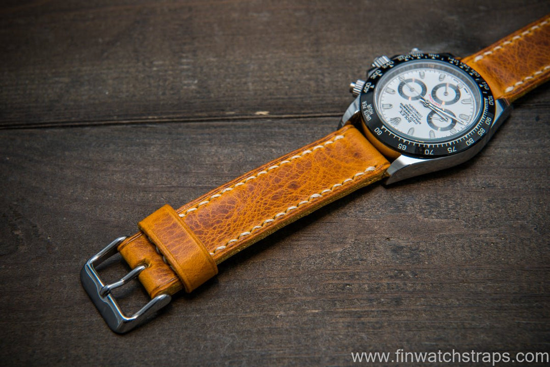 Watch strap, watch band, leather watch strap, leather watch band, finwatchstraps