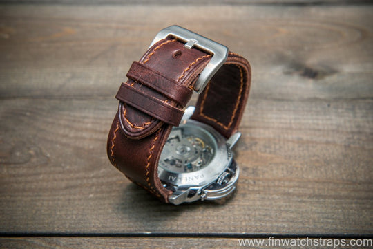 Watch strap, watch band, leather watch strap, leather watch band, finwatchstraps