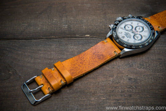 Watch strap, watch band, leather watch strap, leather watch band, finwatchstraps