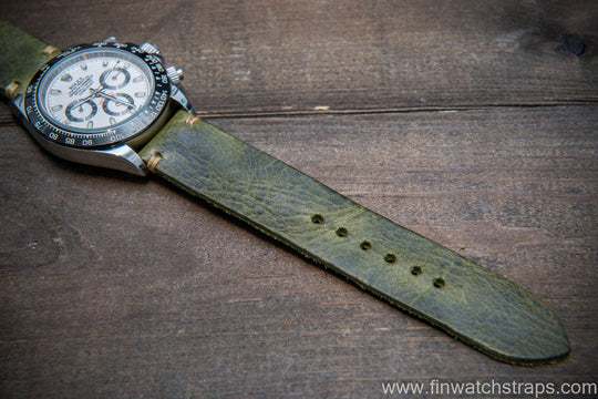 Watch strap, watch band, leather watch strap, leather watch band, finwatchstraps