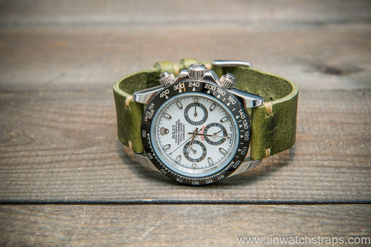 Watch strap, watch band, leather watch strap, leather watch band, finwatchstraps