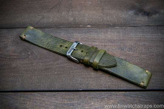 Watch strap, watch band, leather watch strap, leather watch band, finwatchstraps