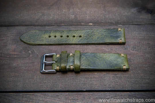 Watch strap, watch band, leather watch strap, leather watch band, finwatchstraps
