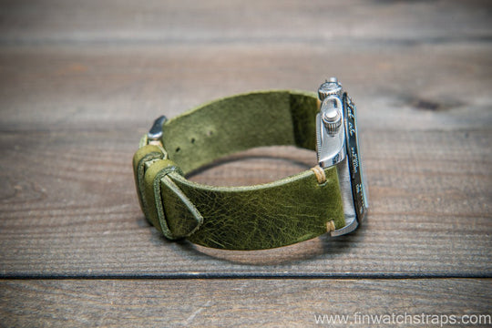 Watch strap, watch band, leather watch strap, leather watch band, finwatchstraps