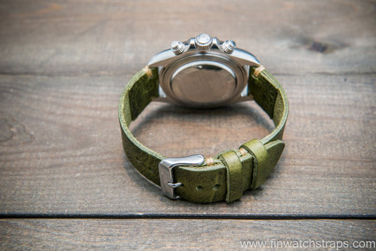 Watch strap, watch band, leather watch strap, leather watch band, finwatchstraps