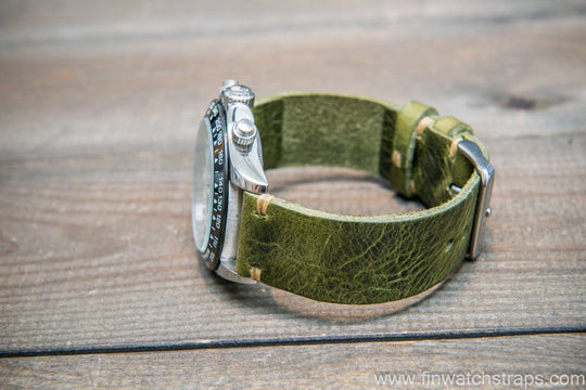 Watch strap, watch band, leather watch strap, leather watch band, finwatchstraps