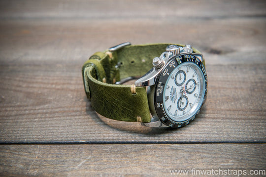 Watch strap, watch band, leather watch strap, leather watch band, finwatchstraps