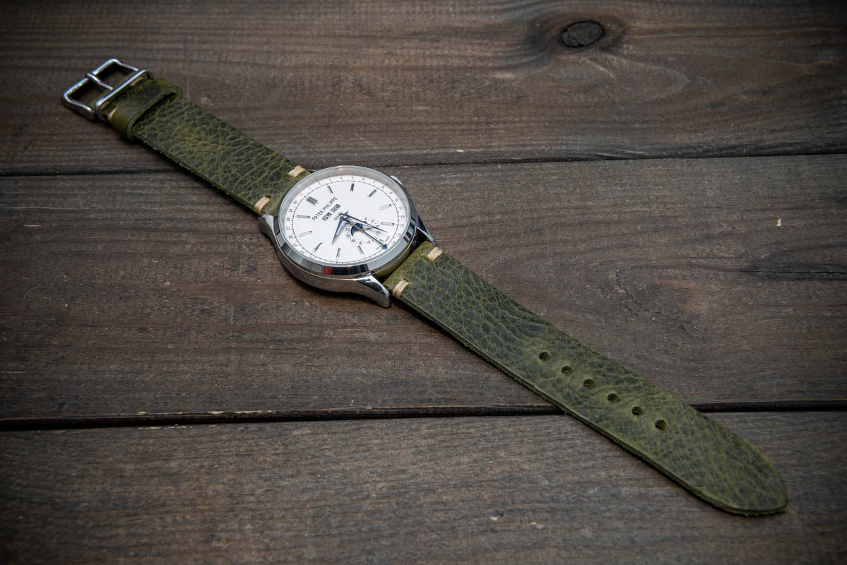 Watch strap, watch band, leather watch strap, leather watch band, finwatchstraps