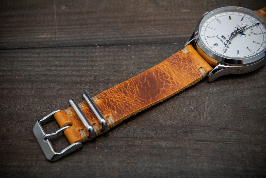 Watch strap, watch band, leather watch strap, leather watch band, finwatchstraps