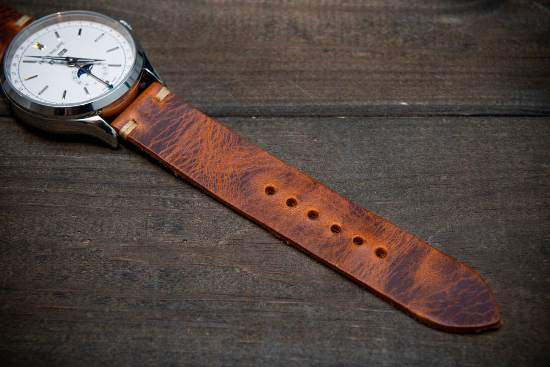 Watch strap, watch band, leather watch strap, leather watch band, finwatchstraps