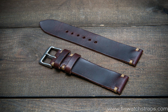 Watch strap, watch band, leather watch strap, leather watch band, finwatchstraps