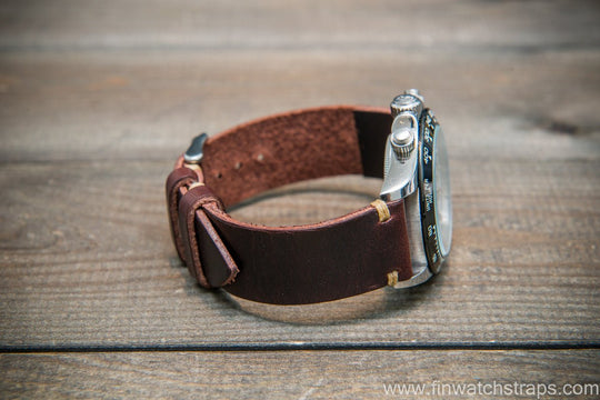 Watch strap, watch band, leather watch strap, leather watch band, finwatchstraps