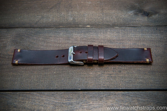 Watch strap, watch band, leather watch strap, leather watch band, finwatchstraps