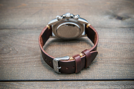 Watch strap, watch band, leather watch strap, leather watch band, finwatchstraps