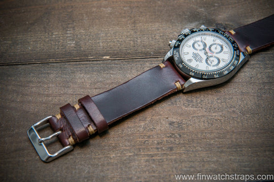 Watch strap, watch band, leather watch strap, leather watch band, finwatchstraps