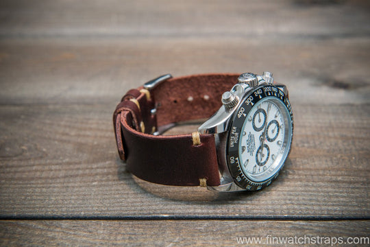 Watch strap, watch band, leather watch strap, leather watch band, finwatchstraps