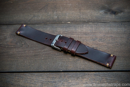 Watch strap, watch band, leather watch strap, leather watch band, finwatchstraps