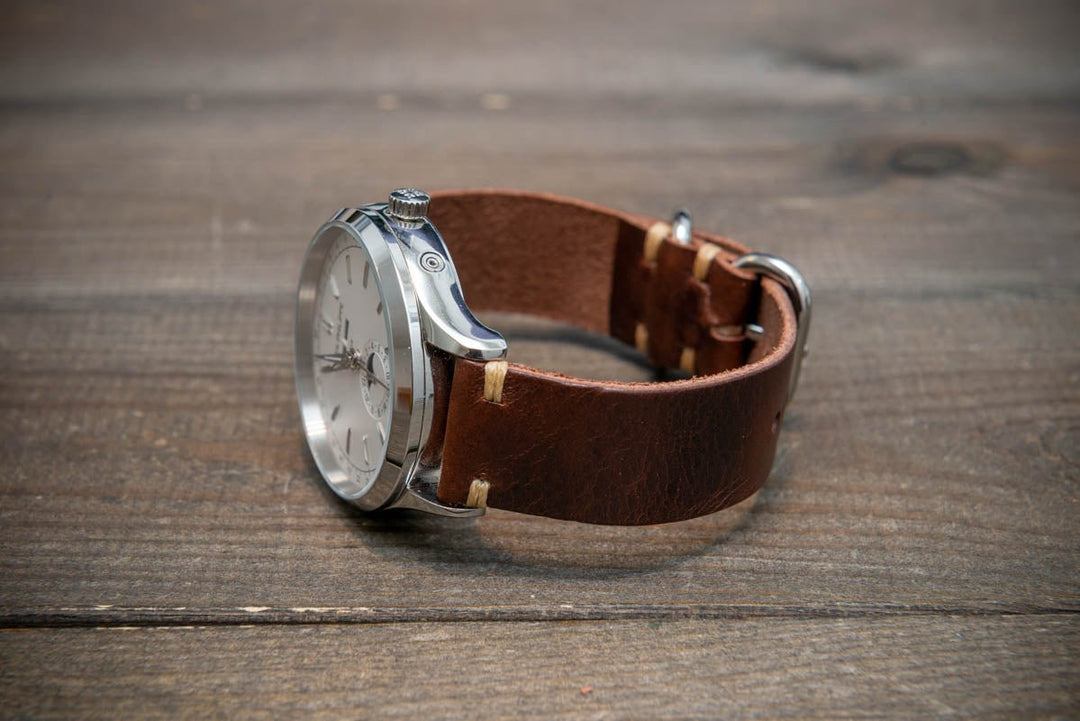 Watch strap, watch band, leather watch strap, leather watch band, finwatchstraps