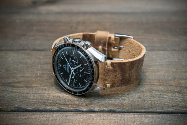 Distressed shop leather nato