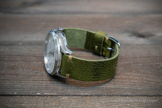Watch strap, watch band, leather watch strap, leather watch band, finwatchstraps