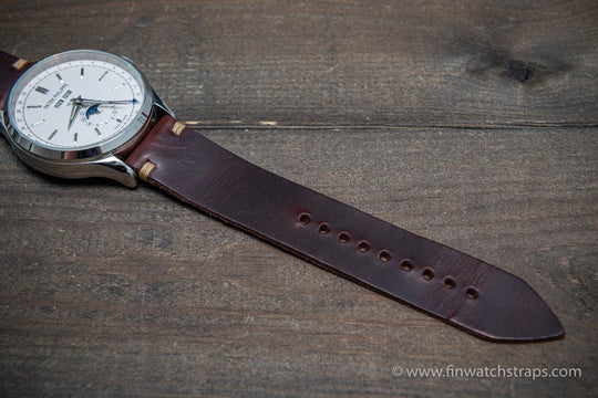 Watch strap, watch band, leather watch strap, leather watch band, finwatchstraps