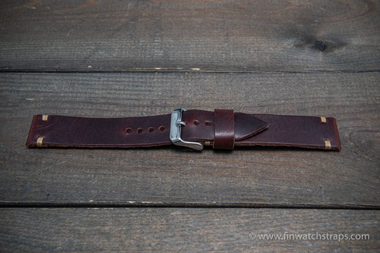 Watch strap, watch band, leather watch strap, leather watch band, finwatchstraps