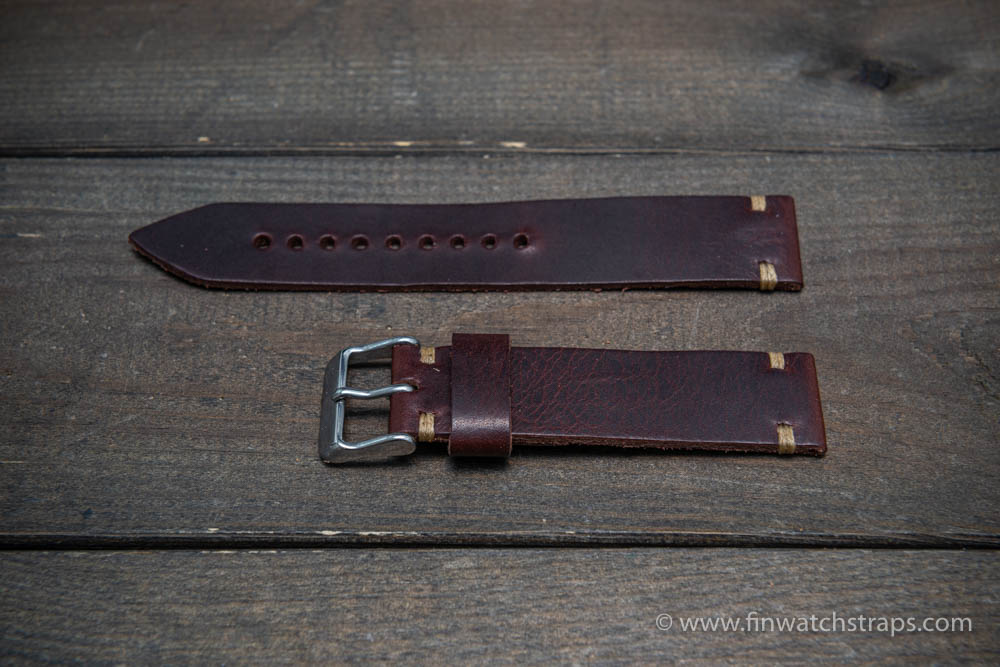Watch strap, watch band, leather watch strap, leather watch band, finwatchstraps