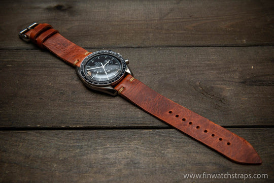 Watch strap, watch band, leather watch strap, leather watch band, finwatchstraps