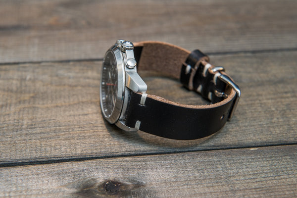 Thin leather watch online strap