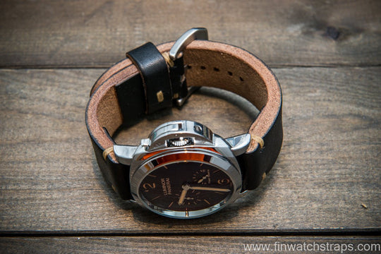 Watch strap, watch band, leather watch strap, leather watch band, finwatchstraps