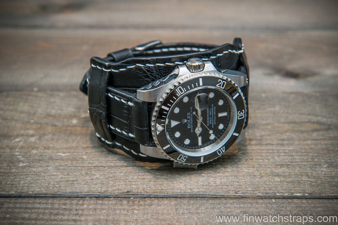 Watch strap, watch band, leather watch strap, leather watch band, finwatchstraps