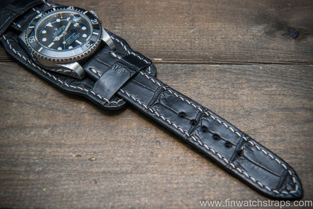 Watch strap, watch band, leather watch strap, leather watch band, finwatchstraps