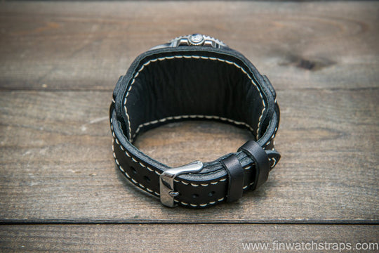 Watch strap, watch band, leather watch strap, leather watch band, finwatchstraps