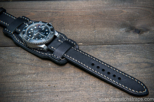Watch strap, watch band, leather watch strap, leather watch band, finwatchstraps