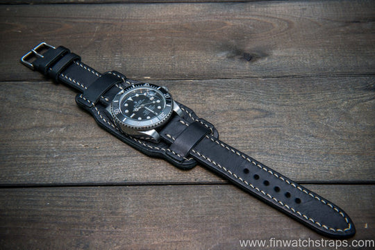 Watch strap, watch band, leather watch strap, leather watch band, finwatchstraps