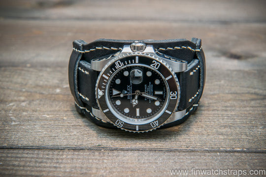 Watch strap, watch band, leather watch strap, leather watch band, finwatchstraps