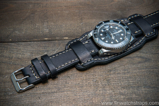 Watch strap, watch band, leather watch strap, leather watch band, finwatchstraps