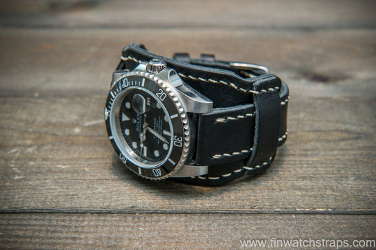 Watch strap, watch band, leather watch strap, leather watch band, finwatchstraps