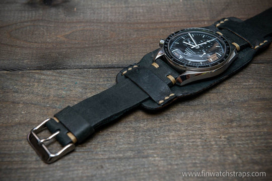 Watch strap, watch band, leather watch strap, leather watch band, finwatchstraps
