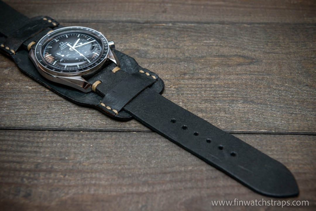 Watch strap, watch band, leather watch strap, leather watch band, finwatchstraps