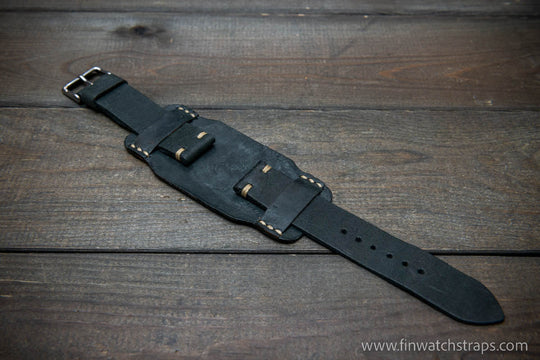 Watch strap, watch band, leather watch strap, leather watch band, finwatchstraps