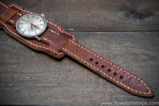 Watch strap, watch band, leather watch strap, leather watch band, finwatchstraps