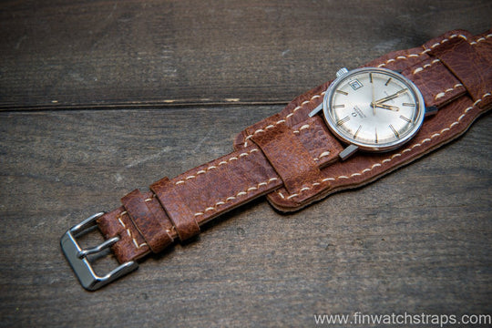 Watch strap, watch band, leather watch strap, leather watch band, finwatchstraps
