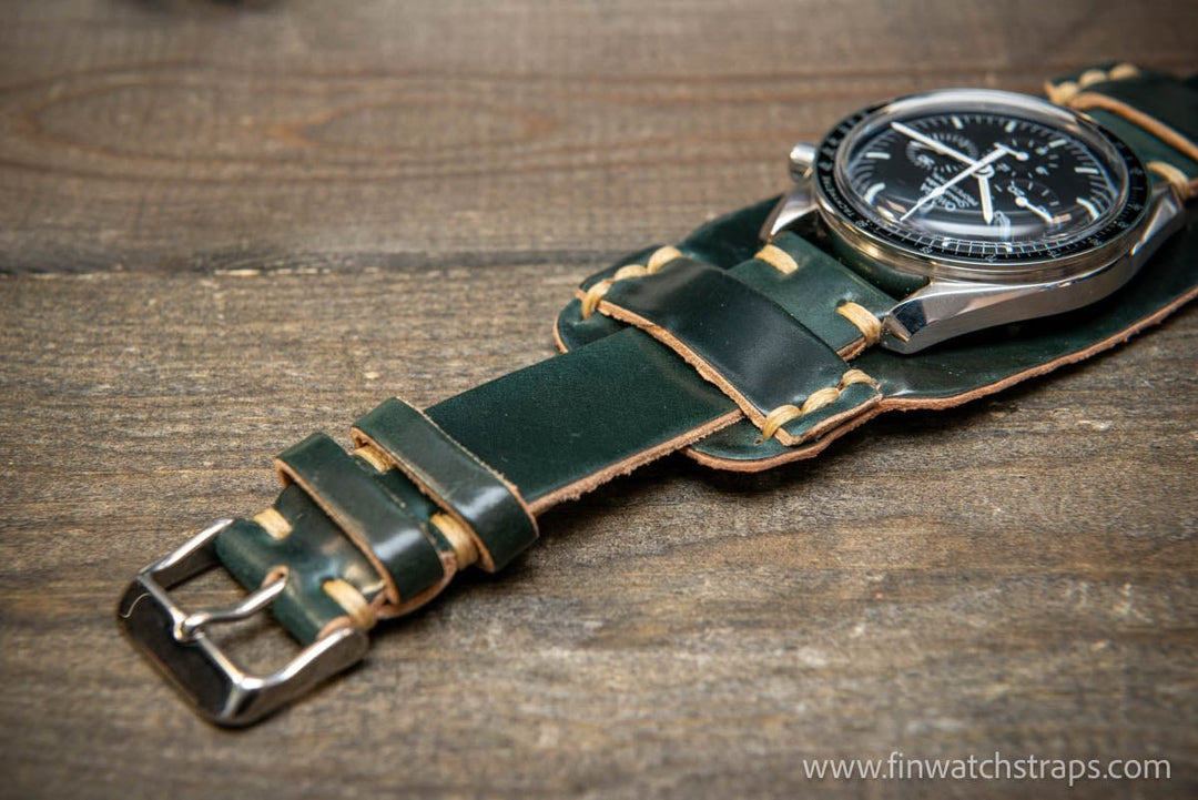 Watch strap, watch band, leather watch strap, leather watch band, finwatchstraps