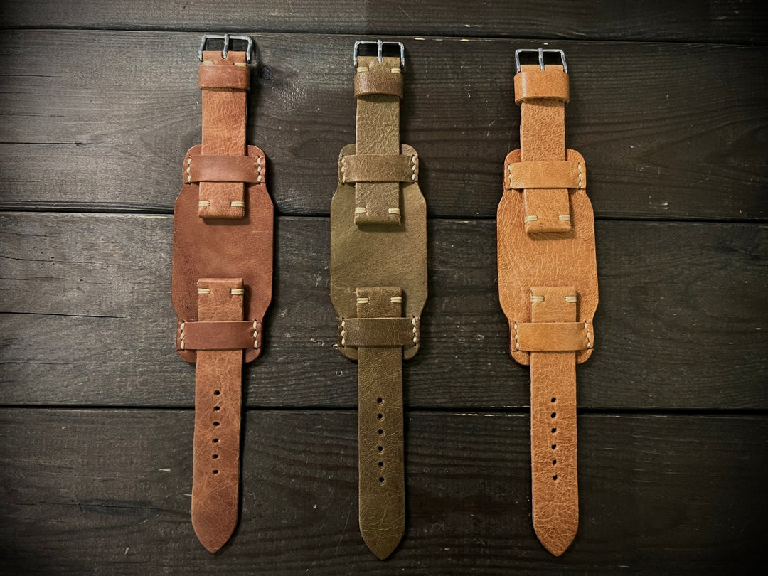 Watch strap, watch band, leather watch strap, leather watch band, finwatchstraps