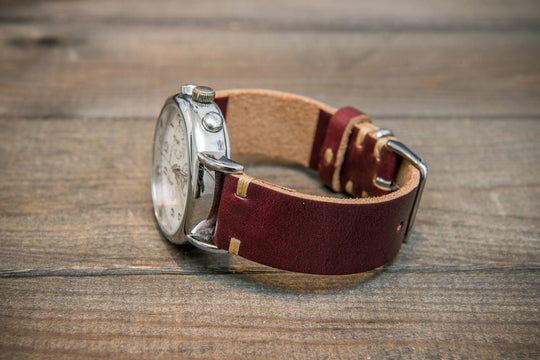 Watch strap, watch band, leather watch strap, leather watch band, finwatchstraps