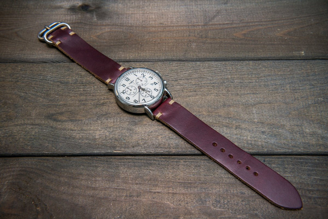 Watch strap, watch band, leather watch strap, leather watch band, finwatchstraps